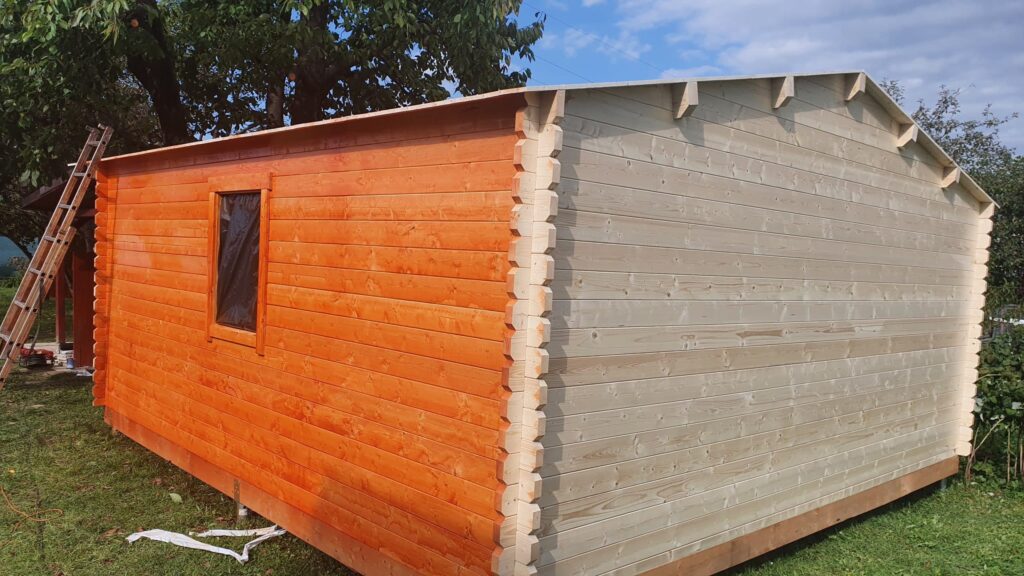 Realizace zahradního domku ERNA 1