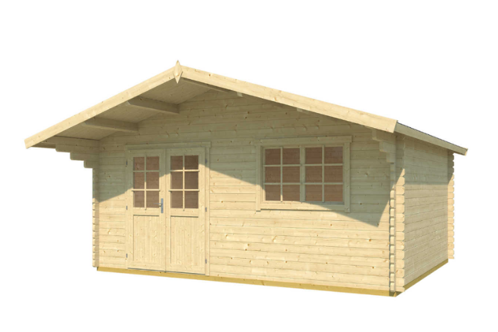 Zahradní domek Gotland 6F ze dřeva s klasickým designem