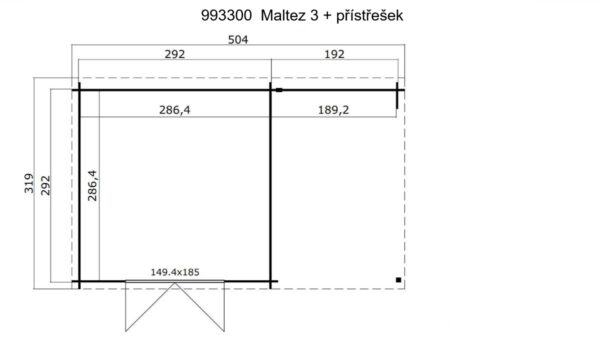 MALTEZ 3 + přístřešek