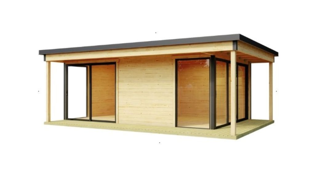 Dřevěný ateliér CUBE Domeo 3 V2