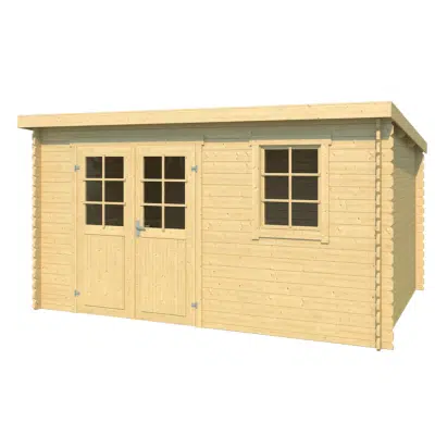 Chatka s pultovou střechou Amira 230