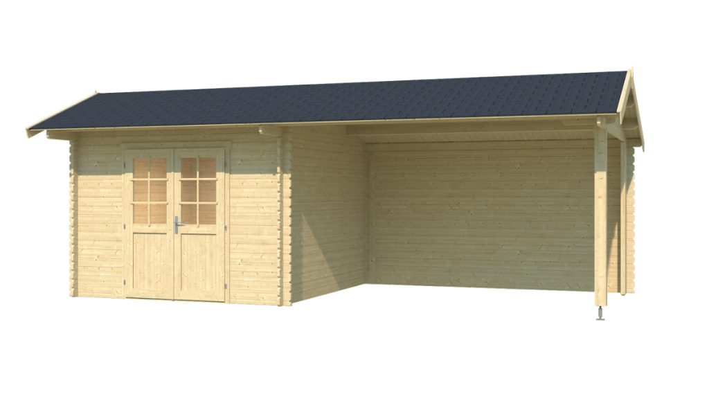 Zahradní chatka s přístřeškem NEW YORK