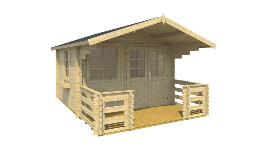 Zahradní domek s terasou Lola 2