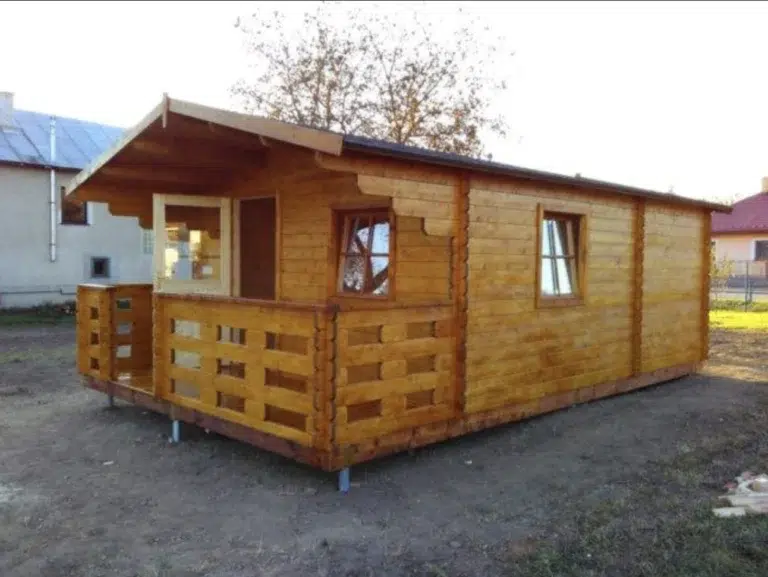 Rekreační stavba na vrutech ELBA